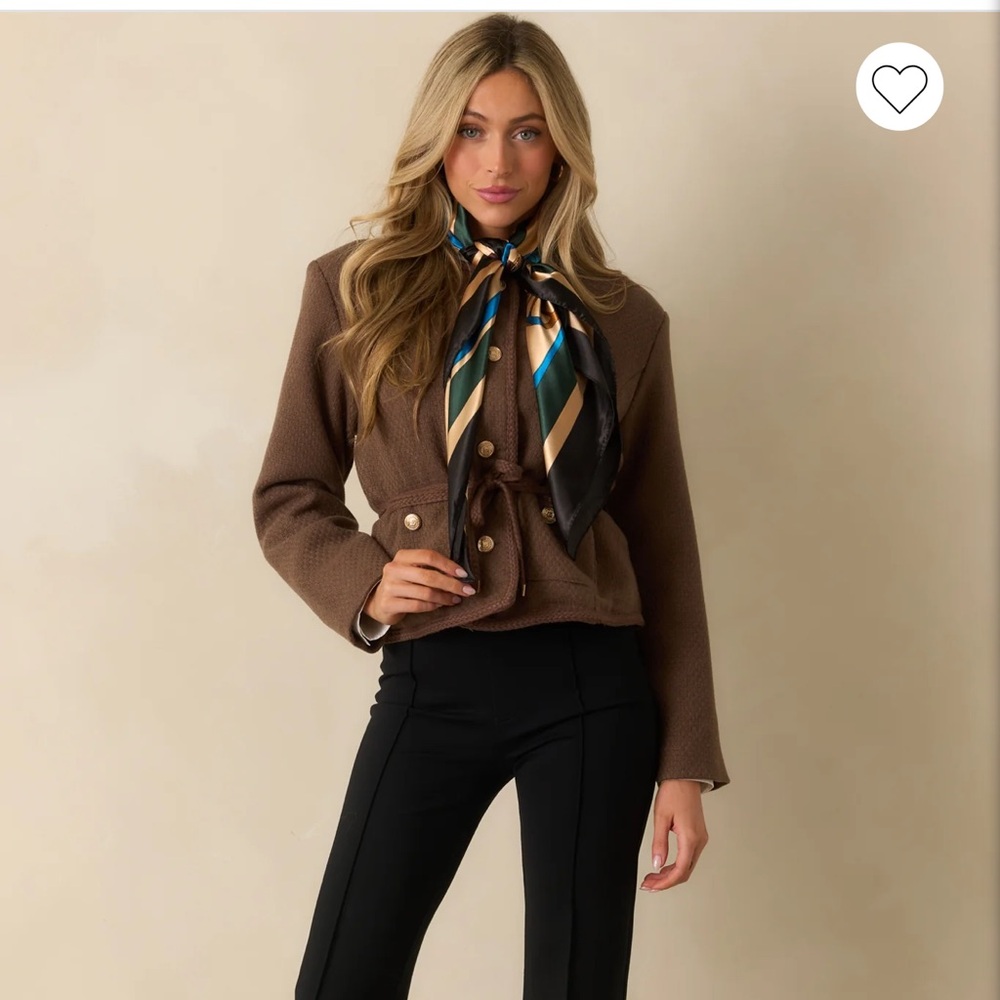 Red Dress Boutique Brown Blazer